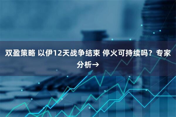 双盈策略 以伊12天战争结束 停火可持续吗？专家分析→
