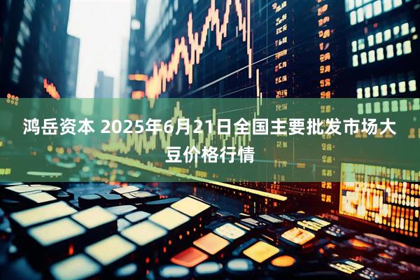 鸿岳资本 2025年6月21日全国主要批发市场大豆价格行情